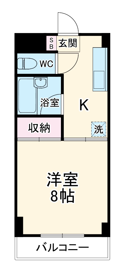 彦田ビルの間取り