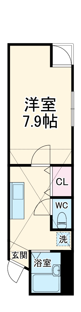 アンジェロの間取り