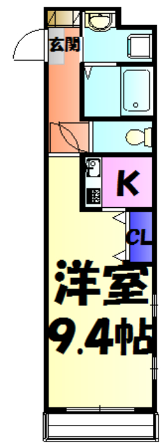 プランドール幕張本郷の間取り