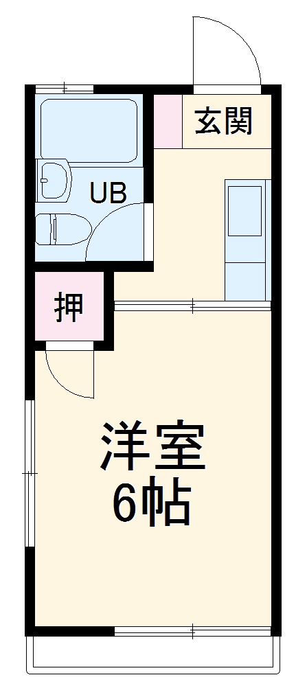 コーポ椎葉の間取り