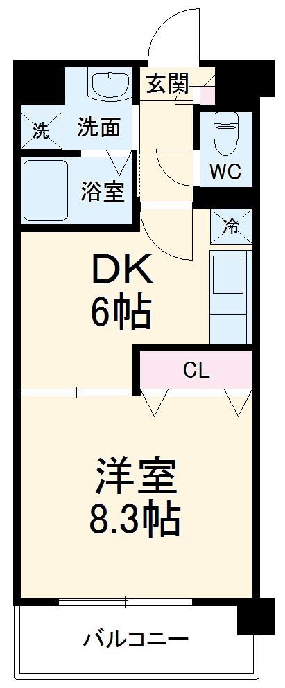 コンフォートプレイスの間取り
