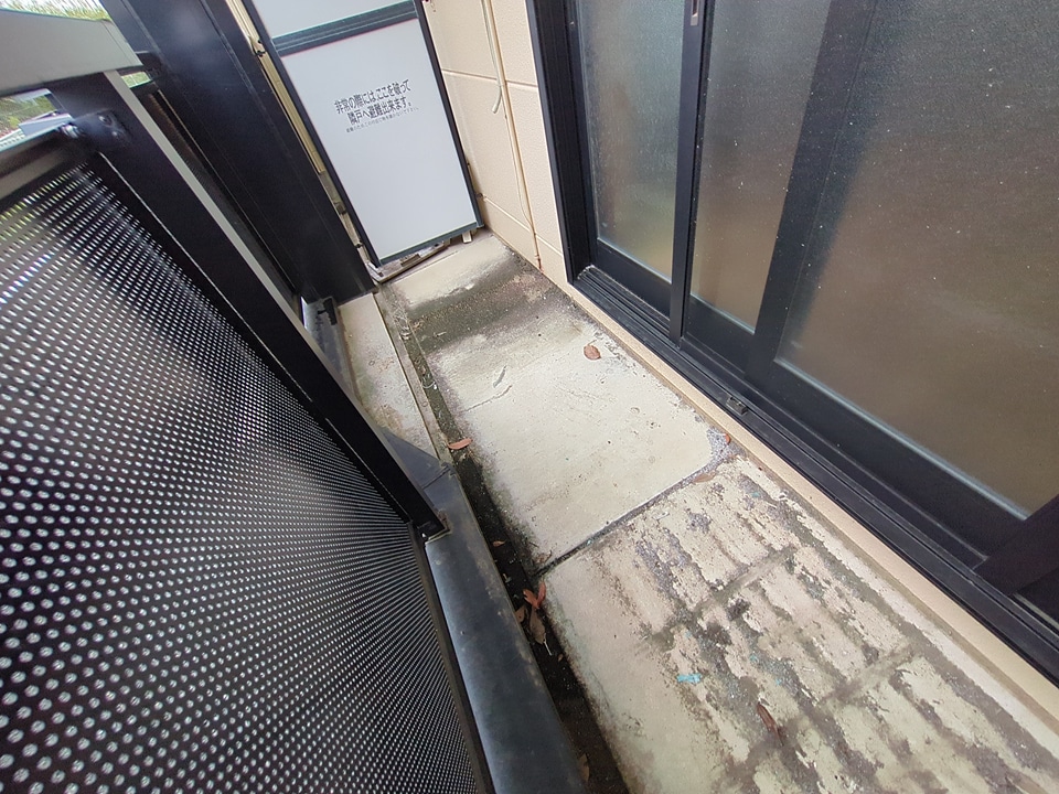 12/17 バルコニー