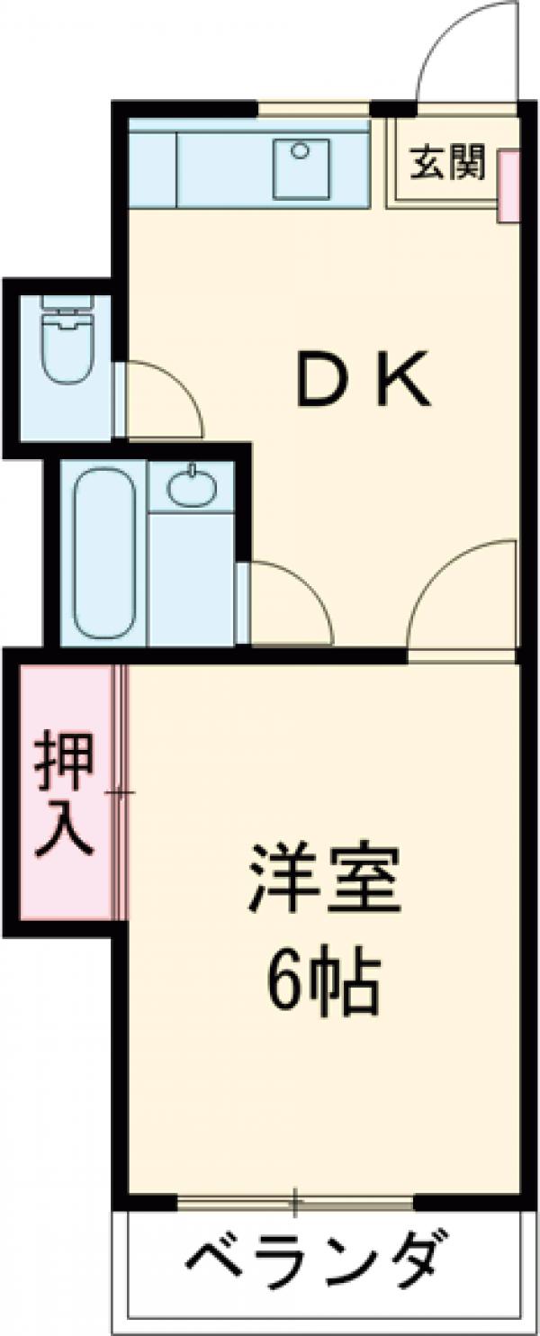 パークサイドふじの間取り