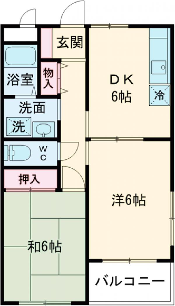 レインボーハウスの間取り