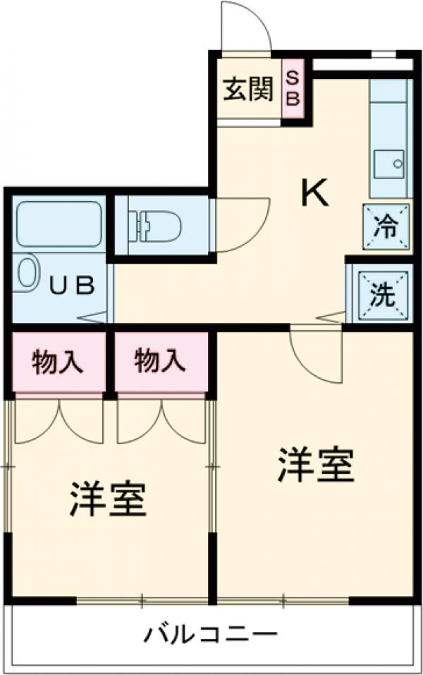 クリスタル和幸の間取り