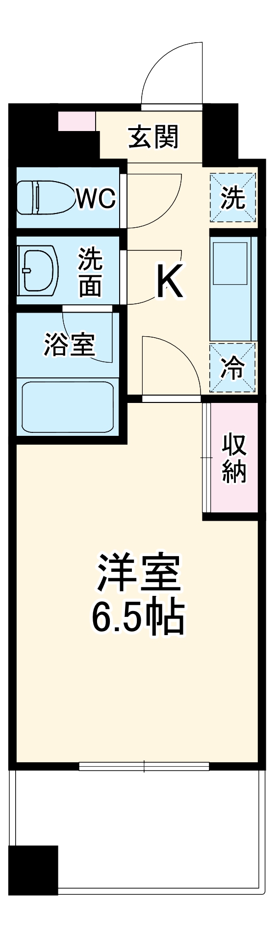 パティオ湘南の間取り