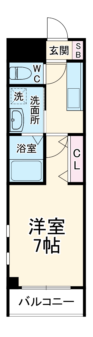 ヴィラクイントの間取り