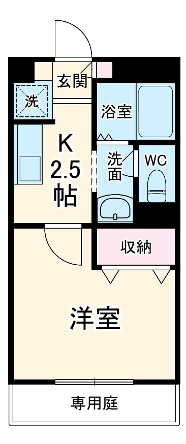 フレンドリーの間取り