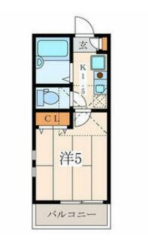 エーデル横濱山手の間取り