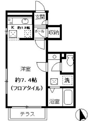 ラヴィエM・Aの間取り