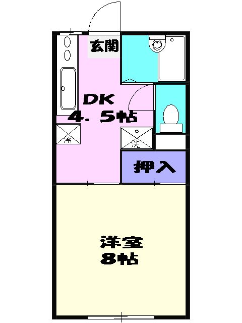 サンハイツ21の間取り