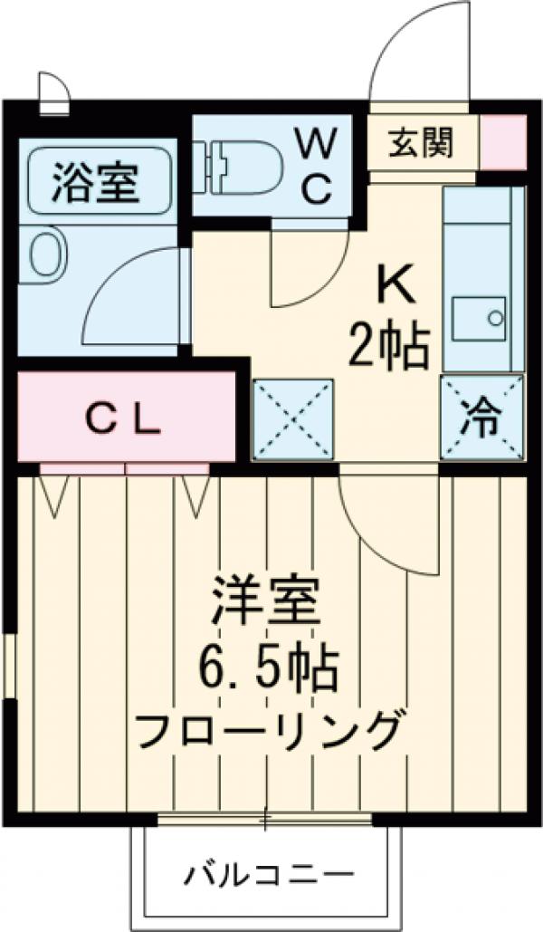 サニーコート北葛西Ⅲの間取り