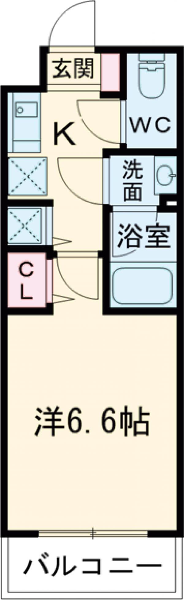 ミュプレ吉祥寺の間取り