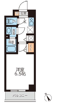 ミュプレ吉祥寺の間取り
