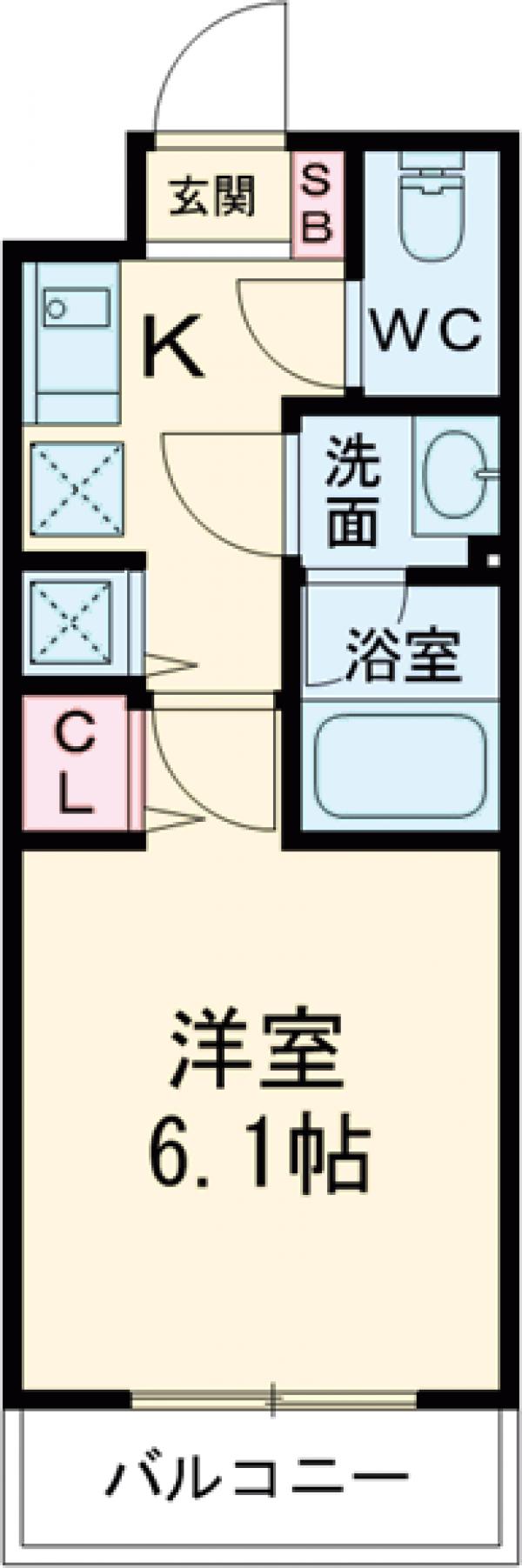 ミュプレ吉祥寺の間取り