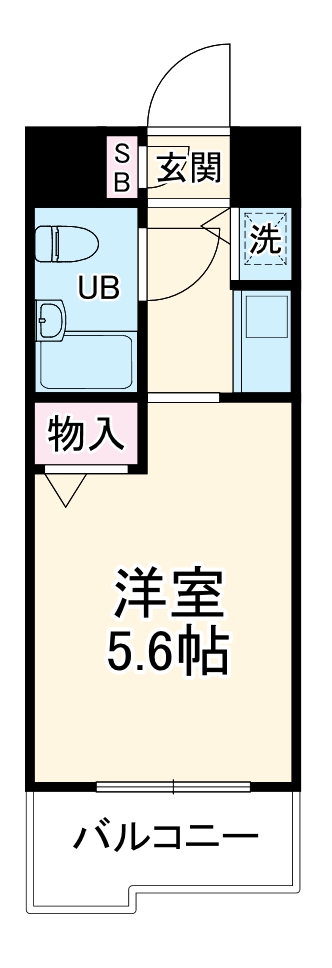 ジョイフル新丸子第2の間取り