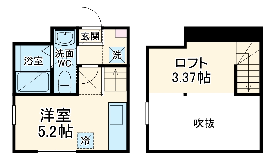 ハーミットクラブハウス保土ヶ谷南の間取り