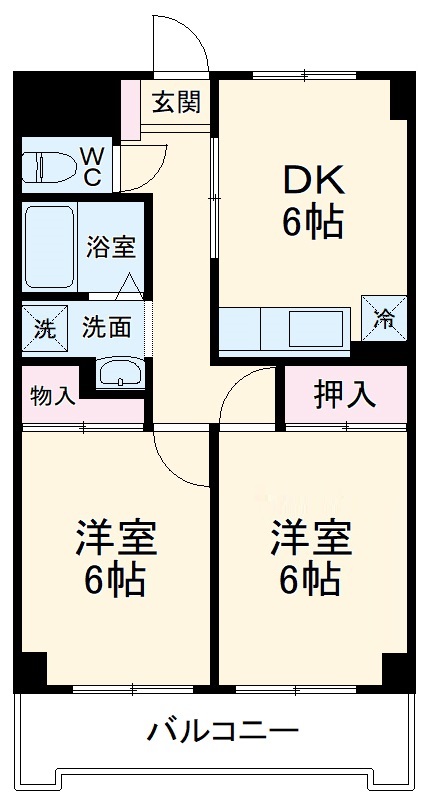 メンション・ロータスの間取り