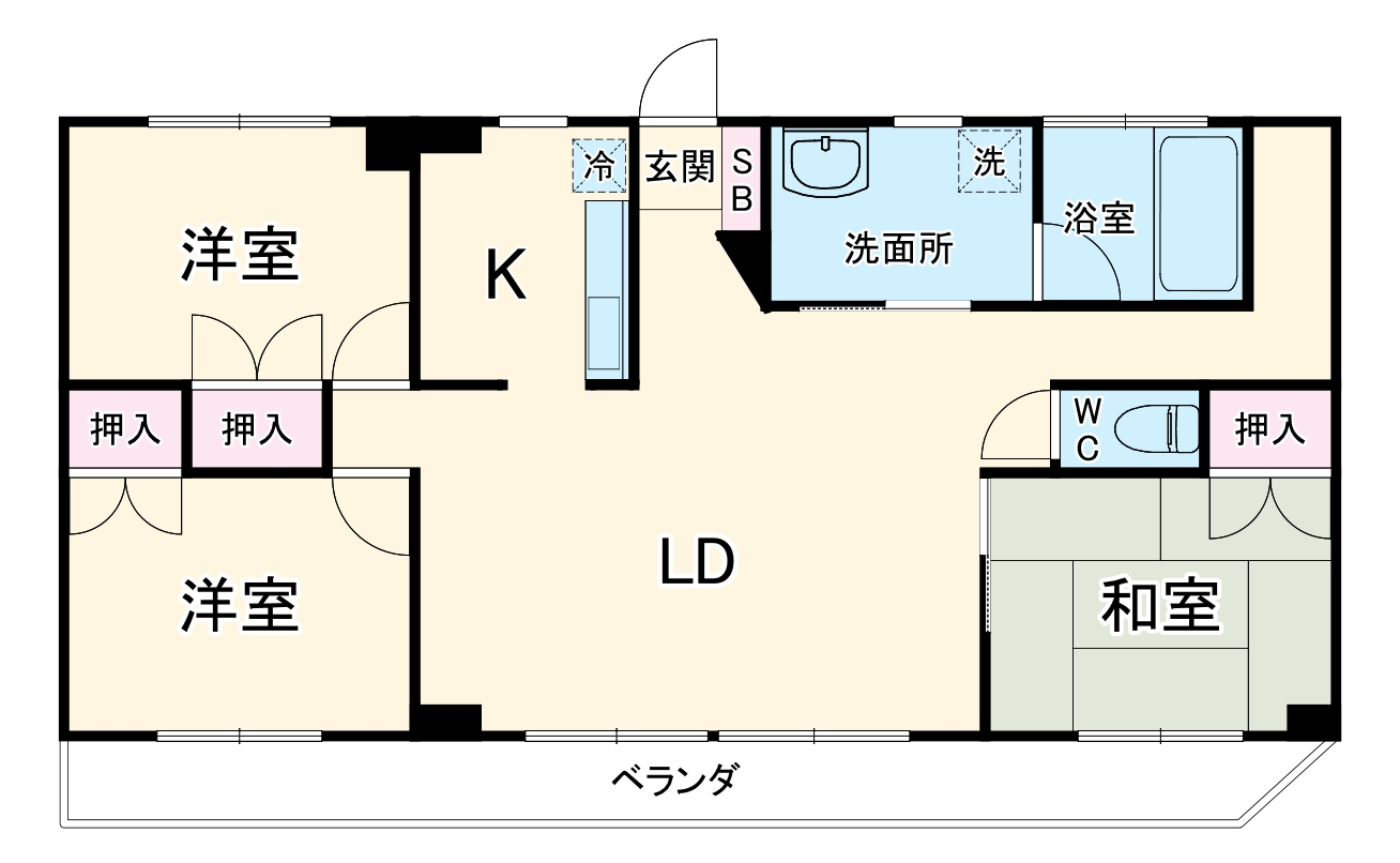 ファーストシティハウスの間取り