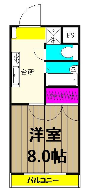 プレミール壱番館の間取り