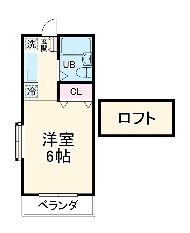 ニューアローズMIの間取り