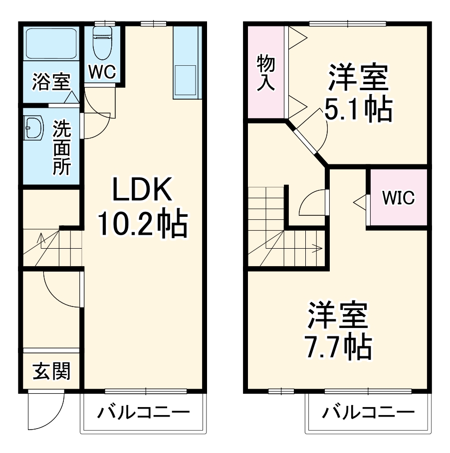 Jaipur(ジャイプル)の間取り
