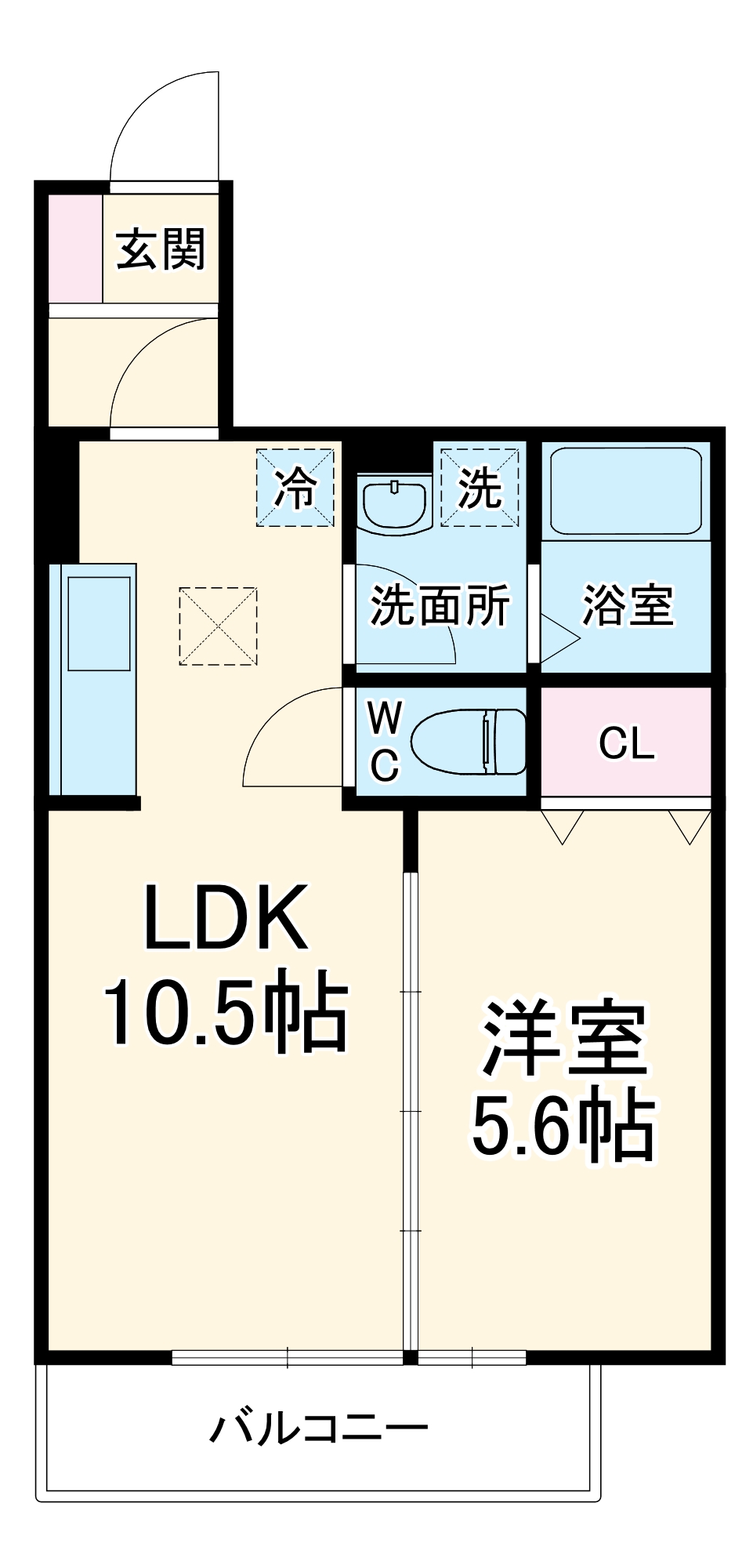 リバーサイドKEIの間取り