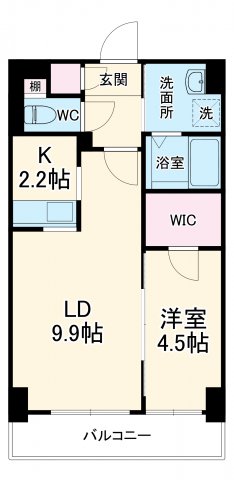 プレアデス津田沼の間取り