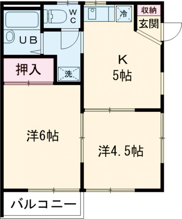 デザートローズの間取り