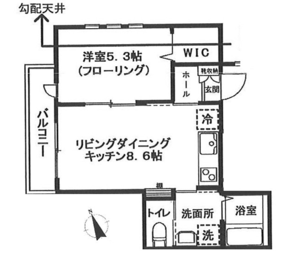 シーダウエストの間取り