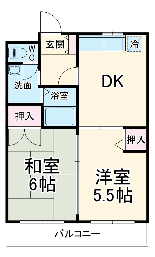 ファミール西葛西の間取り