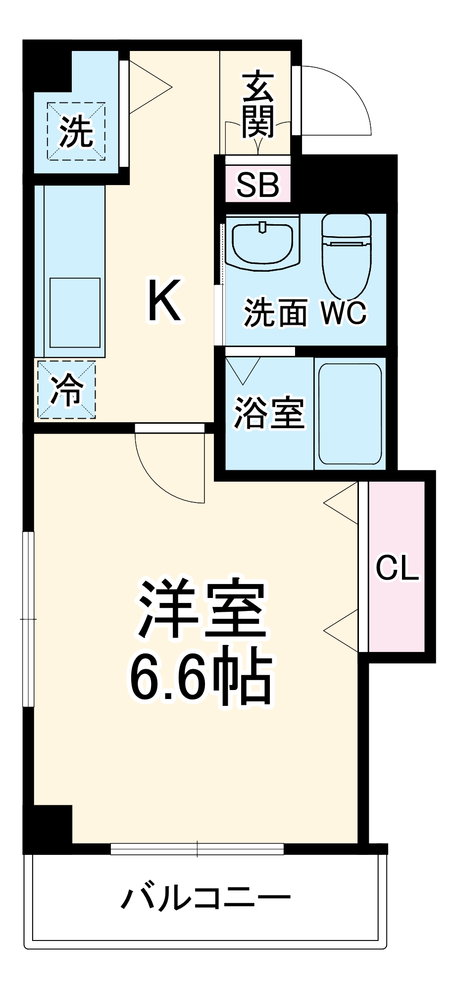 アルヴィータ舞浜の間取り