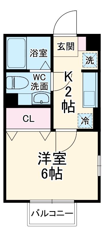 ルシール星川の間取り