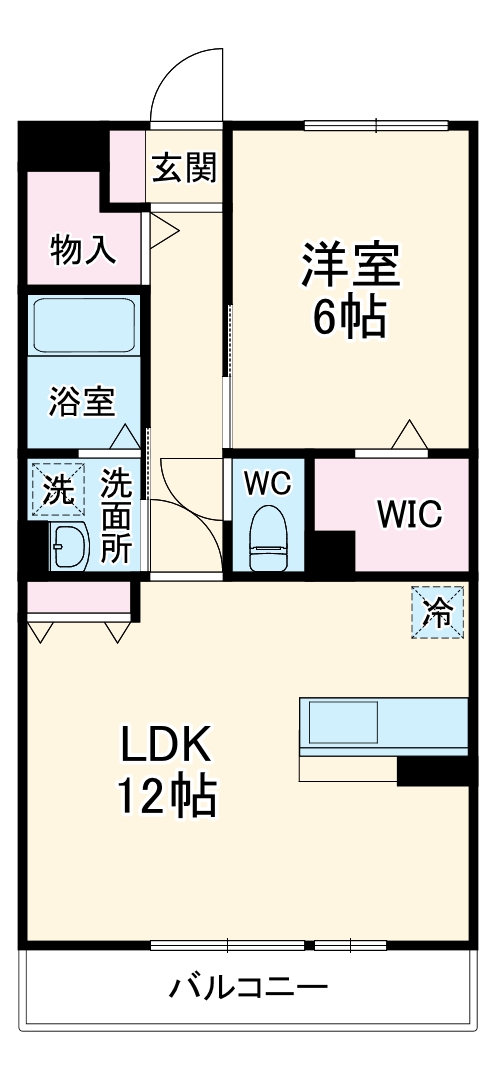 クレール湘南台Ⅱの間取り