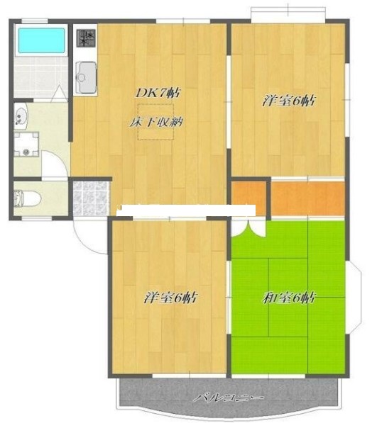 エレガンスの間取り