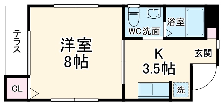 Casa del soleの間取り