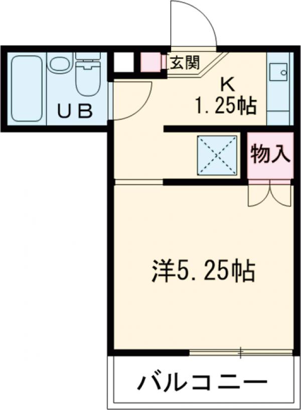 ヴェルディ武蔵野の間取り