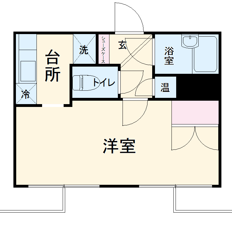 レジデンス藤ヶ丘Ⅱの間取り