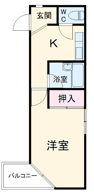 シャトー新樹の間取り