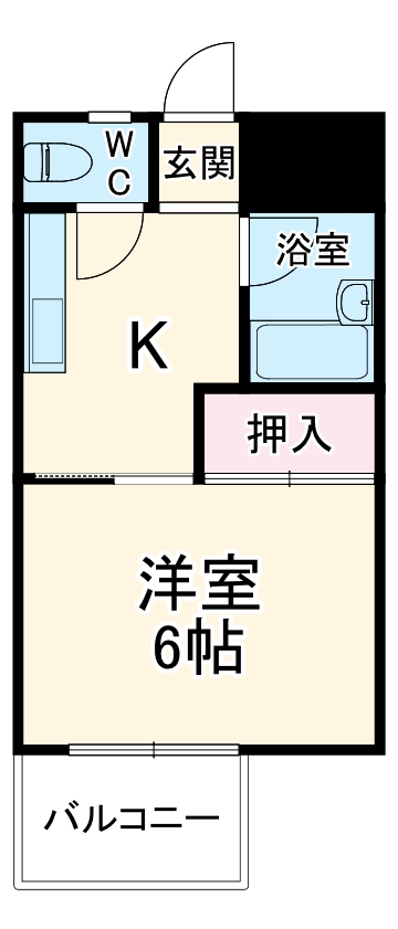 シャトー新樹の間取り