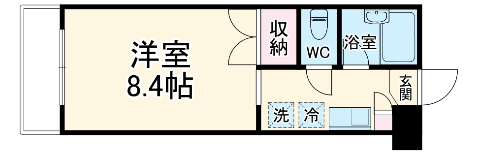 クレオ舞浜Ⅱの間取り