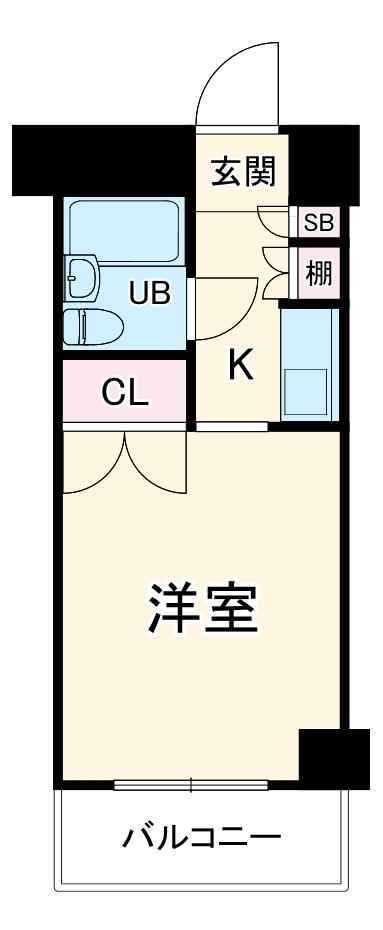 メゾン・ド・コンフォールの間取り