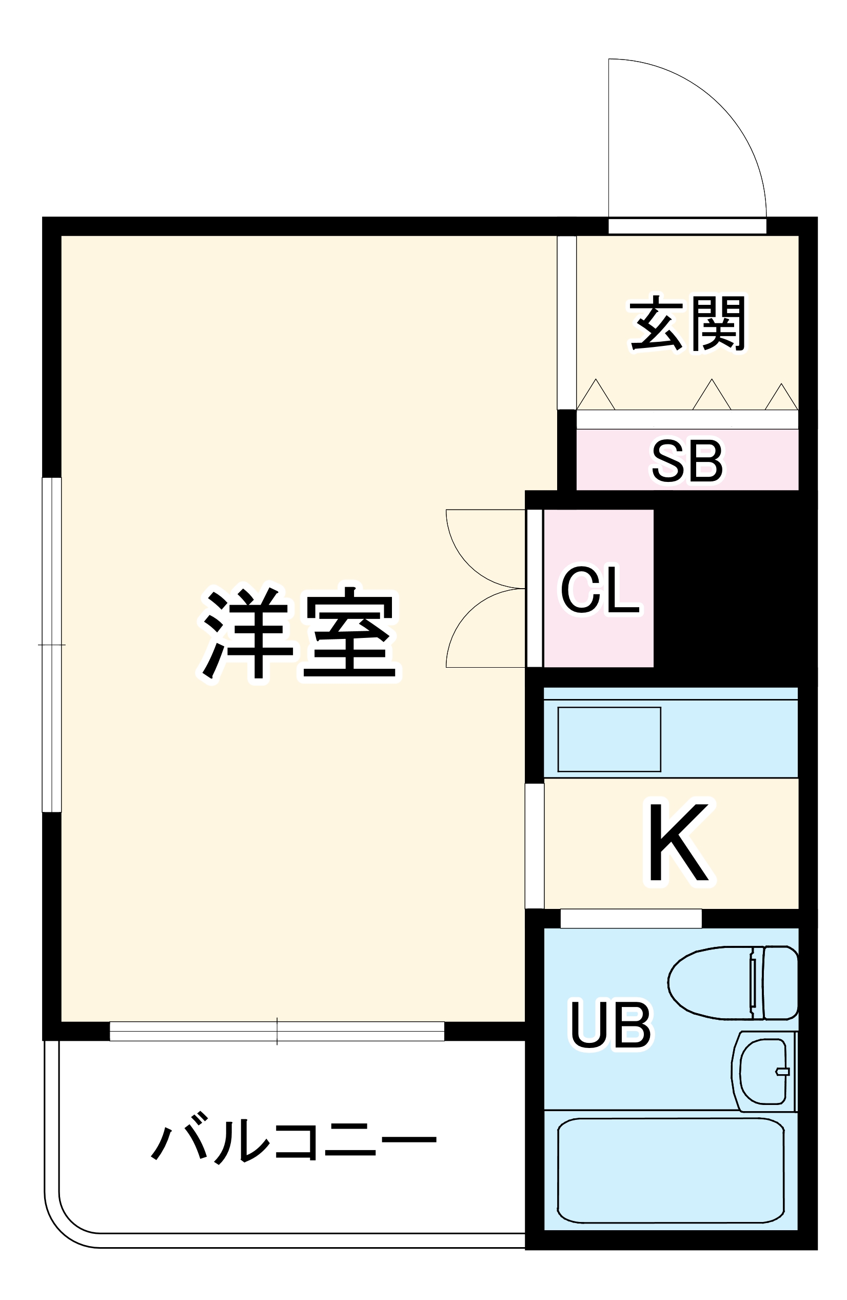 メゾン・ド・リヴァージュの間取り