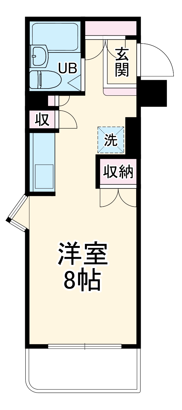 メゾン・ド・リヴァージュの間取り