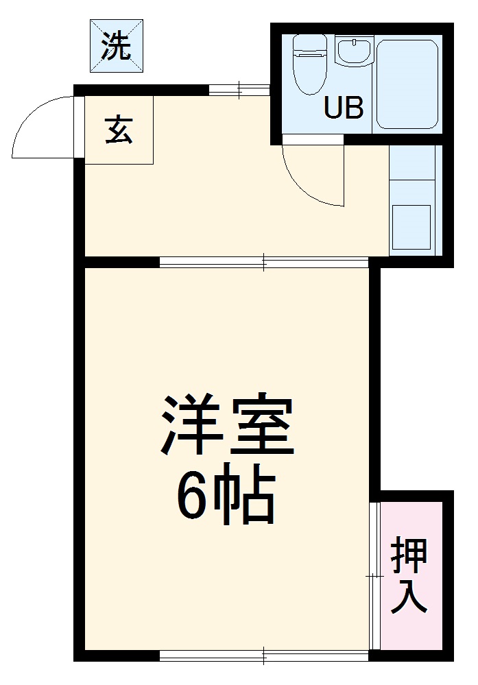 メゾンフジの間取り