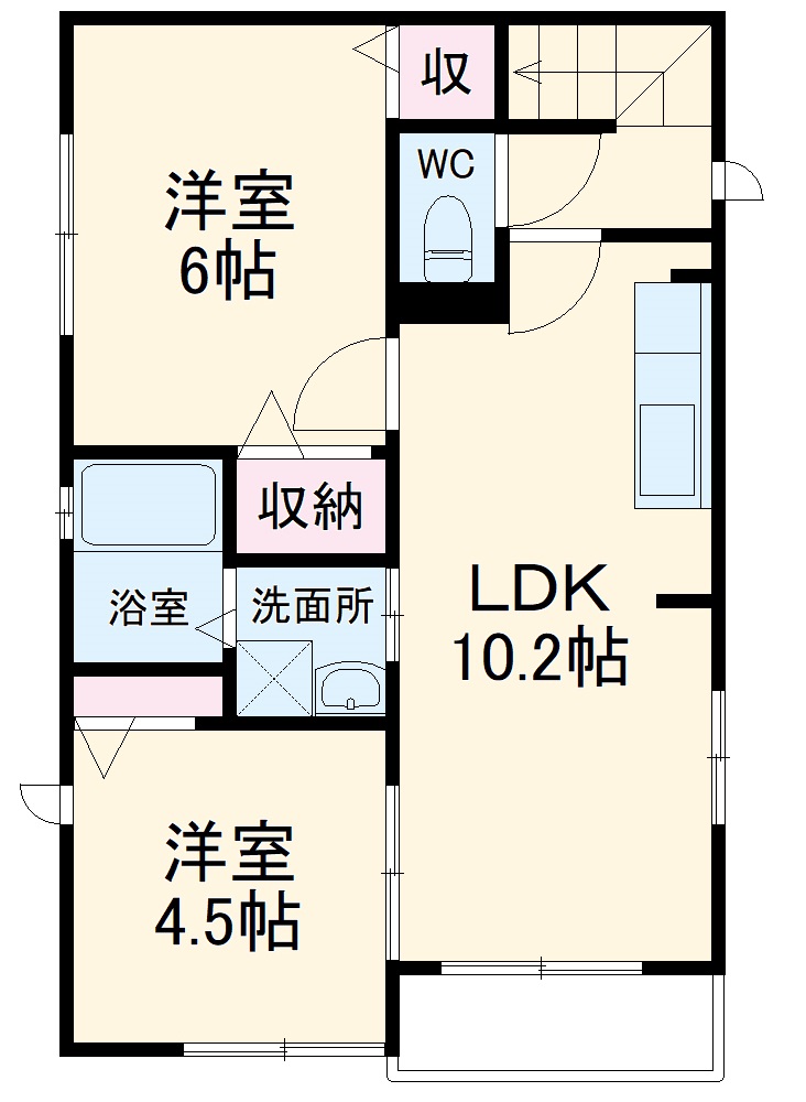 メゾンみのりの間取り