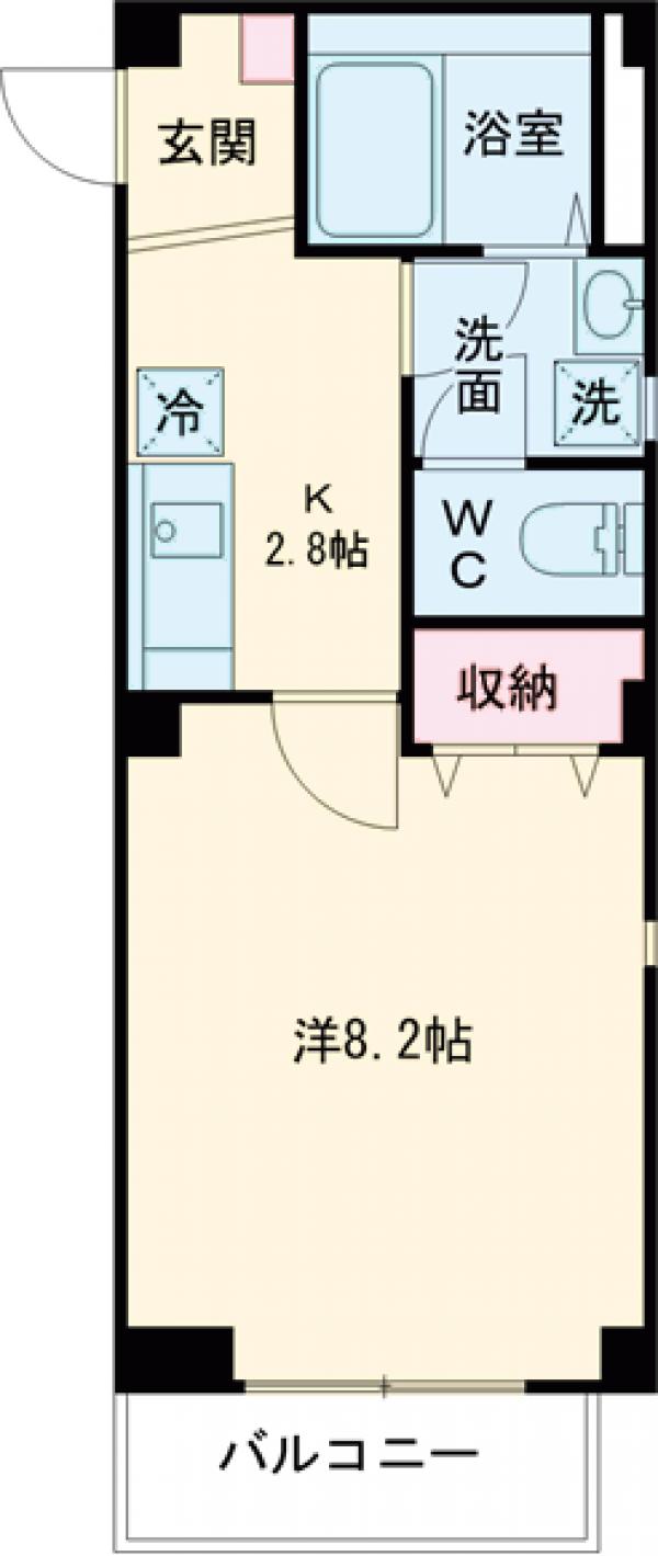 ビューノNの間取り