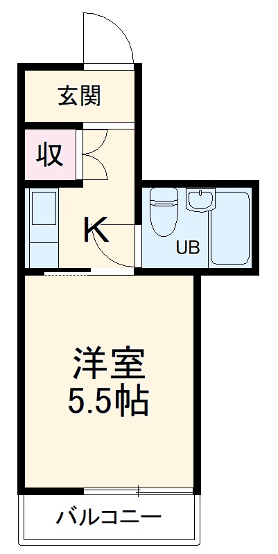 さくらと春色のフルールの間取り