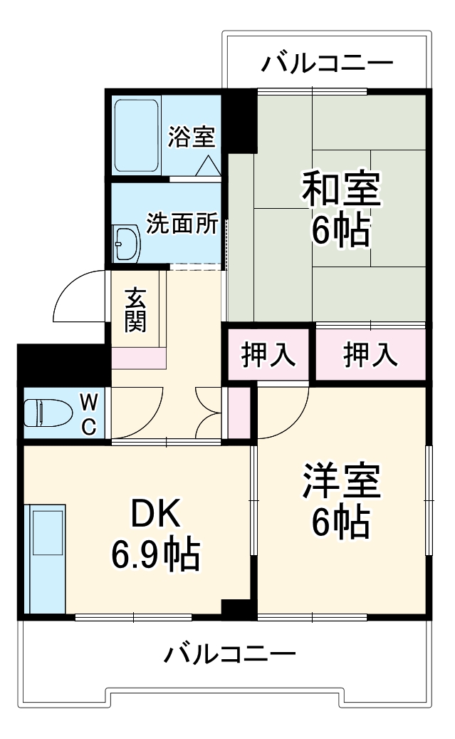 マリーンパレスの間取り