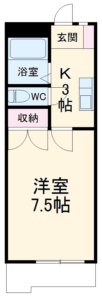 ベラ藤見ヶ丘マンションの間取り